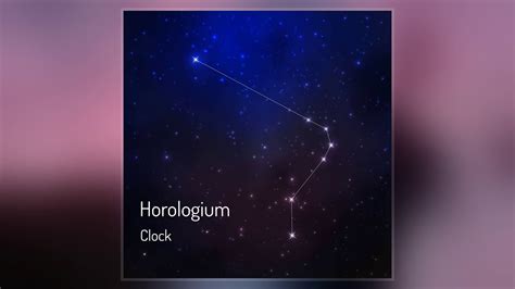 Horologium Constellation Youtube