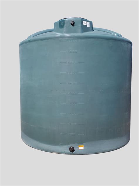 5000 Gallon Vertical Straight Wall Water Storage Tank 119”d X 116”h