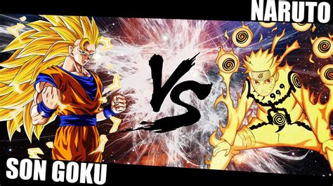 Find images of dragon ball. GOKU VS NARUTO (Wallpaper) by OxeloN on DeviantArt
