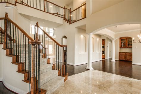 Stunning home built by Grand Homes in Garland, Texas features a split