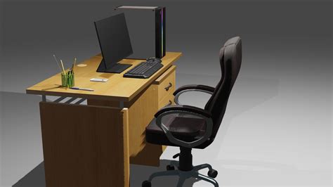 Realtime Gaming Desktop Pc 3d Model Collection Cgtrader