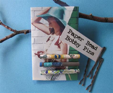 Wendylynns Paper Whims Bobby Pins Diy Paper Beaded Paper Beads