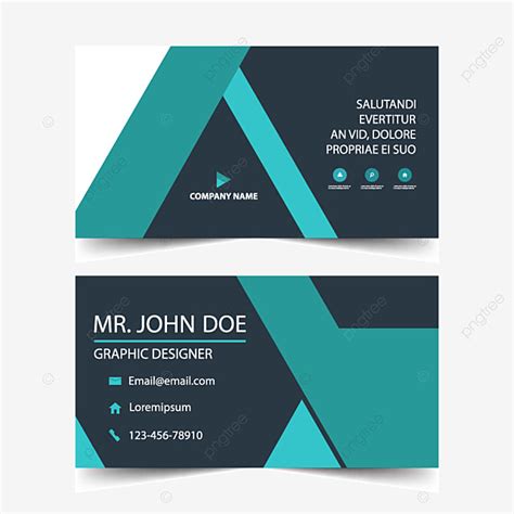 Business Card Template Png