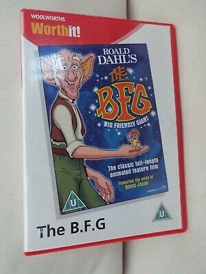 ROALD DAHL S THE BFG Big Friendly Giant DVD Woolworth Edition 0