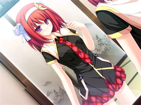Wallpaper Anime Cartoon Black Hair Skirt Sadness Tie Clothing Girl Mangaka Confusion