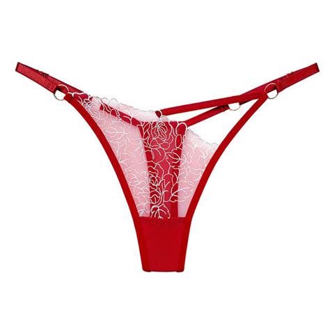Cheap Cinoon Women Sexy Hollow Out Panties Low Waist G String Thong Underwear Female Temptation