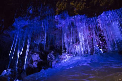 Narusawa Ice Cave Pop Japan
