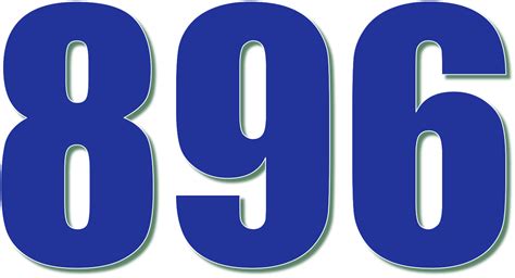 896 — восемьсот девяносто шесть натуральное четное число в ряду