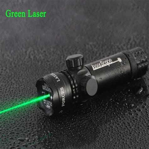 5mw 532nm Red Laser Sight Scope Tactical Green Laser With Picatinny