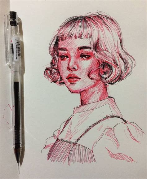 Hazylle And River в Instagram Day 22 Sketch Drawing Inktober2018