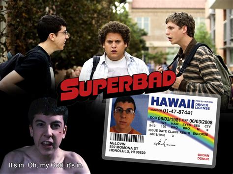 Mclovin Fake Id Mclovin License Superbad Mclovin Etsy Australia