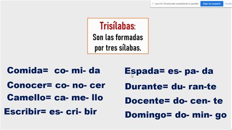 Que Es La Silaba Definicion Tipos Clasificacion Y Ejemplos Datos Images