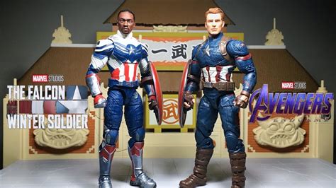 New Hasbro Marvel Legends Series Captain America 2 Pack Sam Wilson