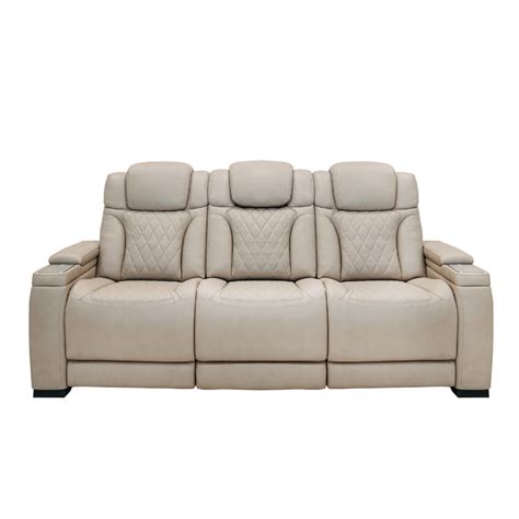 First Class 3 Seater Leather Reclining Sofa Jayee Home Sale