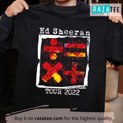 Ed Sheeran T Shirt Tour 2022 Ed Sheeran Equals Shirt Merch Ed Sheeran