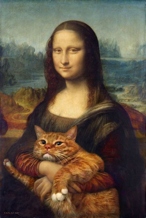 Artist Inserts Her Fat Ginger Cat Into Classical Paintings Demilked
