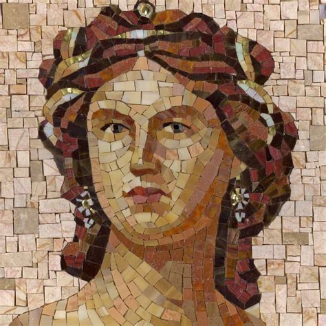 Mosaic Picture Antique Image Mosaic Art Mosaic Portrait Painting