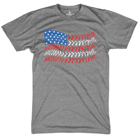Shop Cool Sports T Shirts Baseball Flag Guerrilla Tees