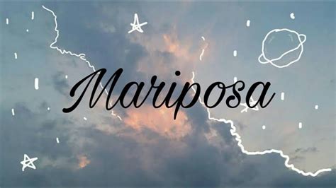 mariposa lyrics