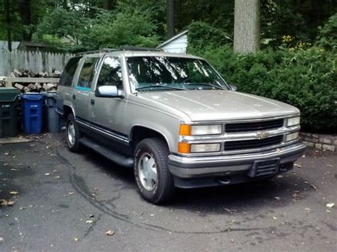 Find Used 1999 Chevrolet Tahoe 4x4 In Jenkintown Pennsylvania United