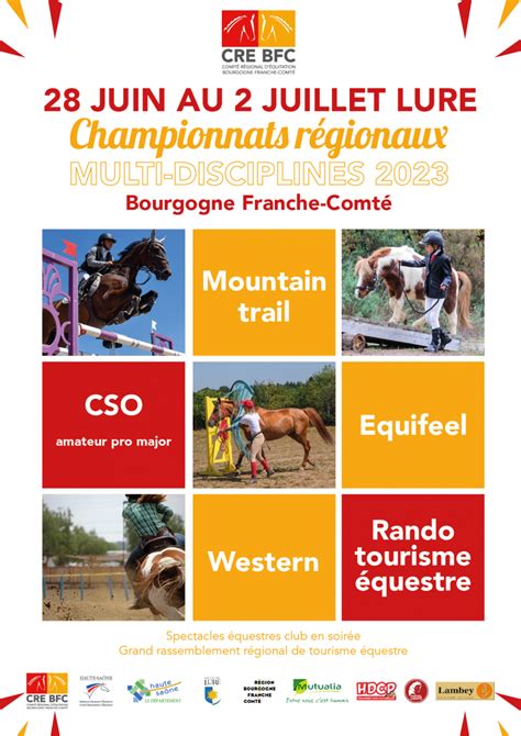 Championnats régionaux multi disciplines Lure Comité Régional d