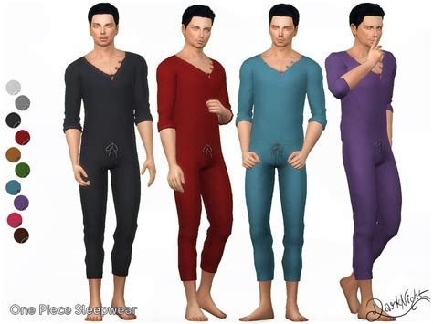 The Sims Resource One Piece Sleepwear
