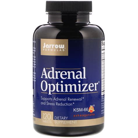 Jarrow Formulas Adrenal Optimizer 120 Tablets By Iherb