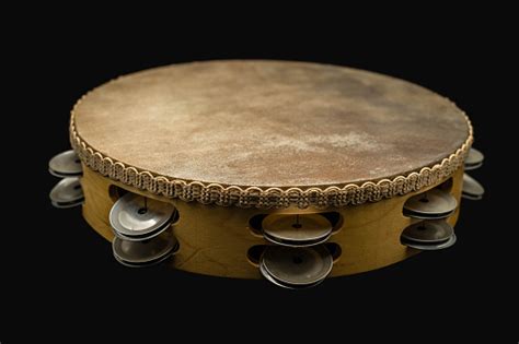 Tambourine Middle East Culter Percussion Instrument Stockfoto Und Mehr