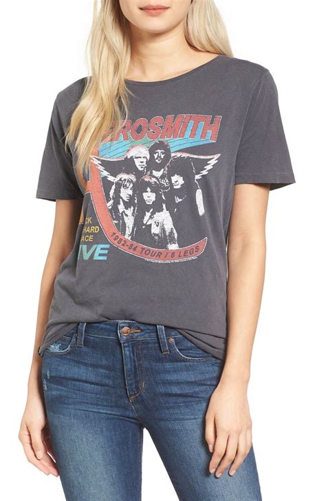 Subscribe to junk food clothing emails for exclusive offers and new styles. Junk Food Aerosmith Tee | Trendy shirts, Vintage band tees ...