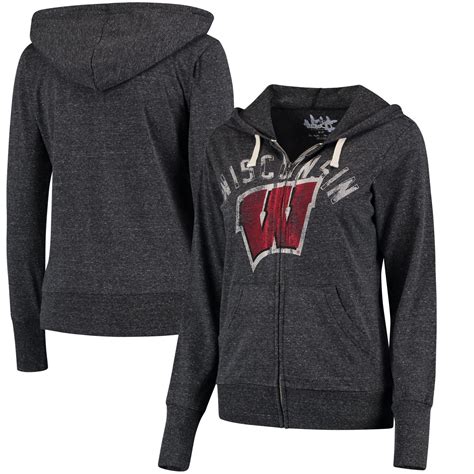 Wisconsin Badgers Touch By Alyssa Milano Womens Training Camp Full Zip