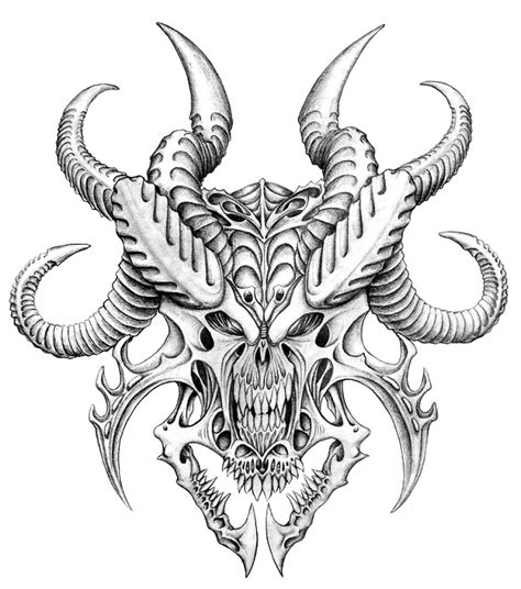 Demon Head By The Undivine On Deviantart