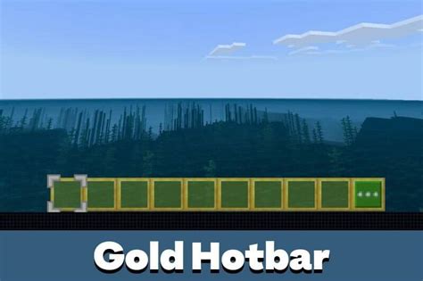 Hotbar Texture Pack Minecraft Pe Bedrock Mod