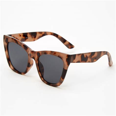 Oversized Tortoiseshell Cat Eye Sunglasses Claires Us