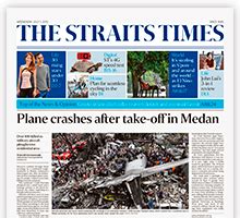 The new straits times is part of kumho asiana's media prima group of companies. The Straits Times / The Sunday Times - Singapore Press ...