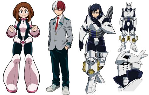 Ochacho Uraraka Tenya Iida And Shoto Todoroki Added To