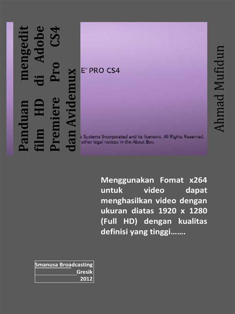 Cara edit file pdf di komputer ⭐ dengan microsoft word berhasil 100% ✅ cara ini sudah saya buktikan sendiri ⏩ baca selengkapnya. Panduan Mengedit Film HD Di Adobe Premiere Pro CS4 Dan ...
