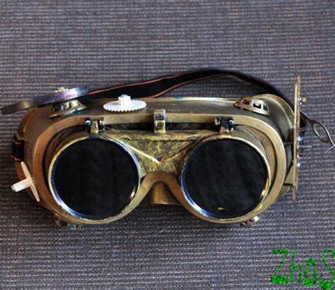 steampunk goggles glasses cyber post apocalypse mad professor etsy