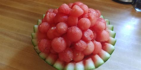 Watermelon Fruit Bowl Fruit Carving Watermelon Fruit Bowls