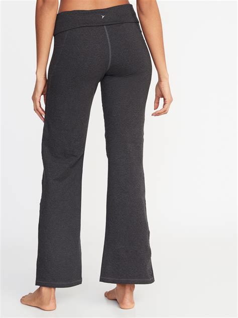 Mid Rise Wide Leg Yoga Pants For Women Old Navy
