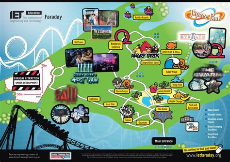 Printable Thorpe Park Map