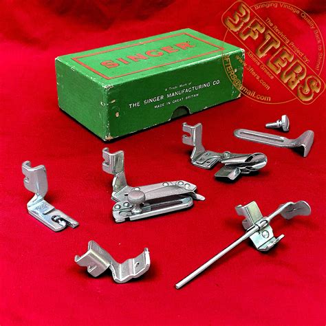 Singer Attachments Box Set For Low Shank Sewing Machines 15 66 Etsy