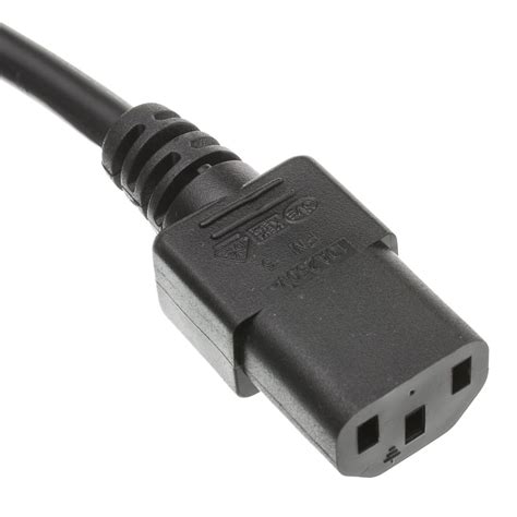 This cable is used for monitoring 2 devices that send data in half duplex. UK Computer/Monitor Power Cord, BS1363 to C13, VDE, 6ft