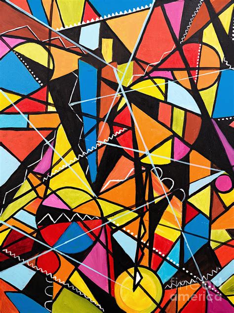 Geometric 2 Painting By Art By Danielle Pixels