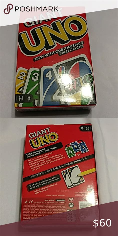 Giant Uno Cards Uno Cards Cards Giants
