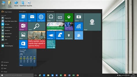 Video Tour Completo Di Windows 10 Insider Preview Build 10134