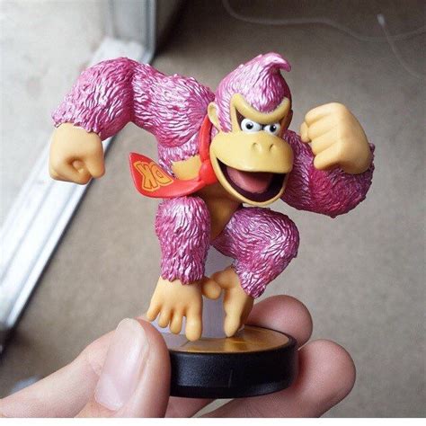 Custom Donkey Kong Amiibo For Super Smash Bros Wii U Amiibo Smash