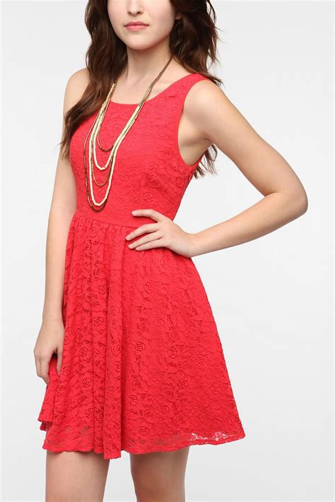 Pins And Needles Backless Lace Dress Urban Dresses Backless Lace
