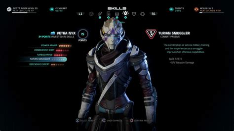 Mass Effect Andromeda Vetra Nyx Means And Ends Vetra Upgrade Power