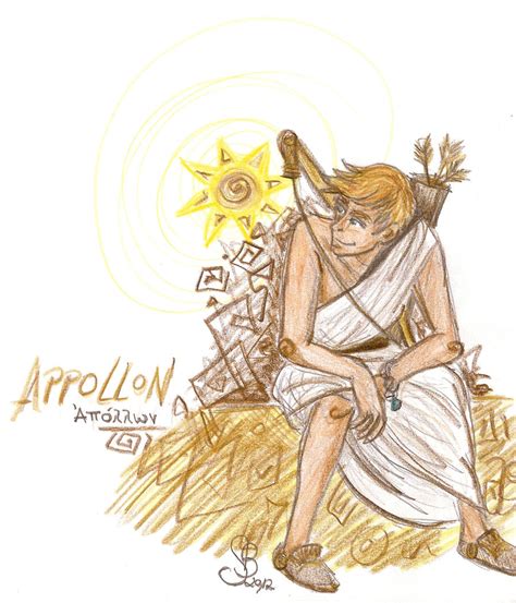 Apollo Greek God Sketch Original Drawings February Bodycowasung