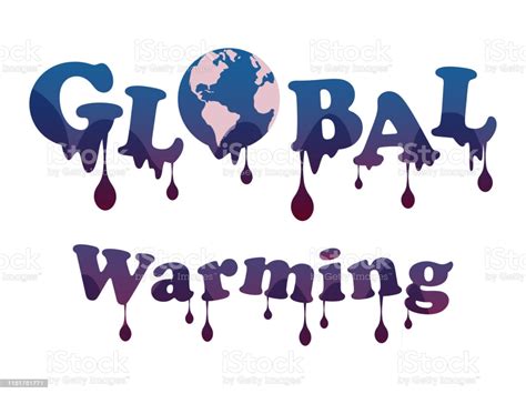 Global Warming Text Design Stock Illustration Download Image Now Istock